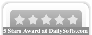 DailySofts - 5 Stars Award!