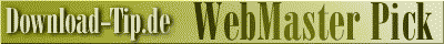 WebMaster Pick at Download-TIP.de !