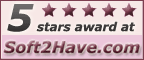 Soft2Have.com - 5 Stars Award!