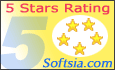 Softsia - 5 out of 5 Stars Award!