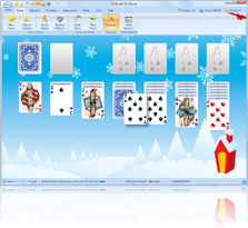 SolSuite 2010 Christmas Skin screenshot - Click here to enlarge