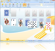 SolSuite 2010 Summertime Skin screenshot - Click here to enlarge