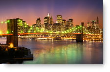 Brooklyn Bridge by Night