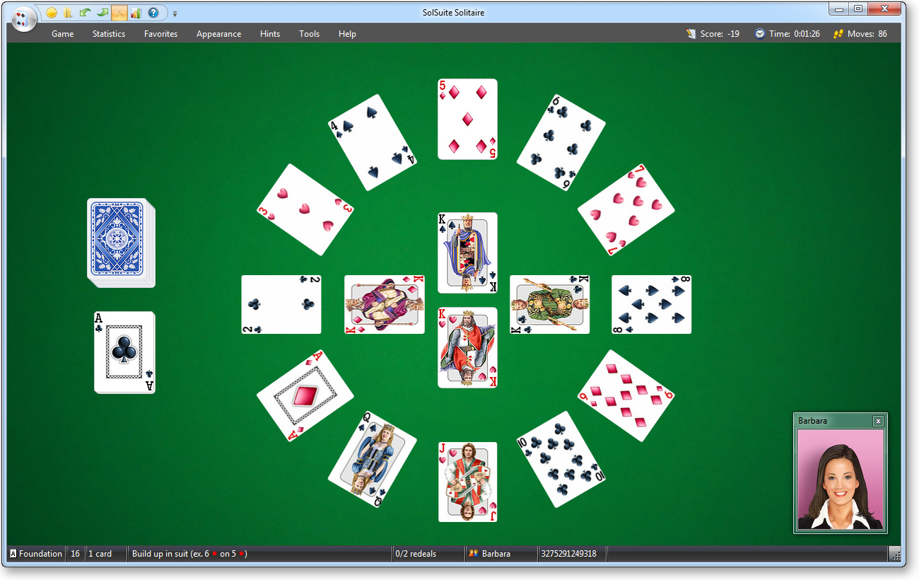 SolSuite Solitaire is a high-quality collection of solitaire games.