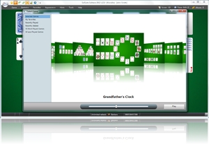 SolSuite 2013 - New "Flow View" in the Select a Solitaire dialog box
