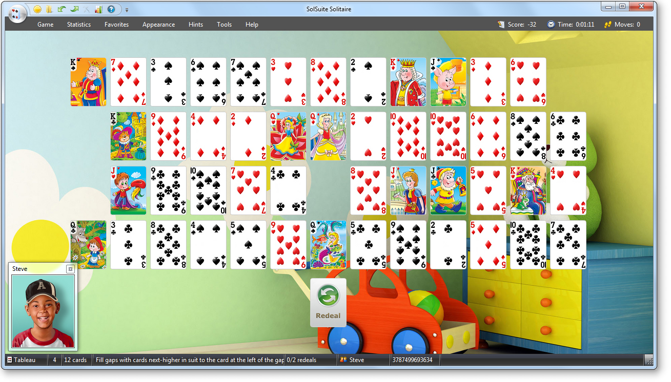 SolSuite Solitaire's Gaps Screenshot