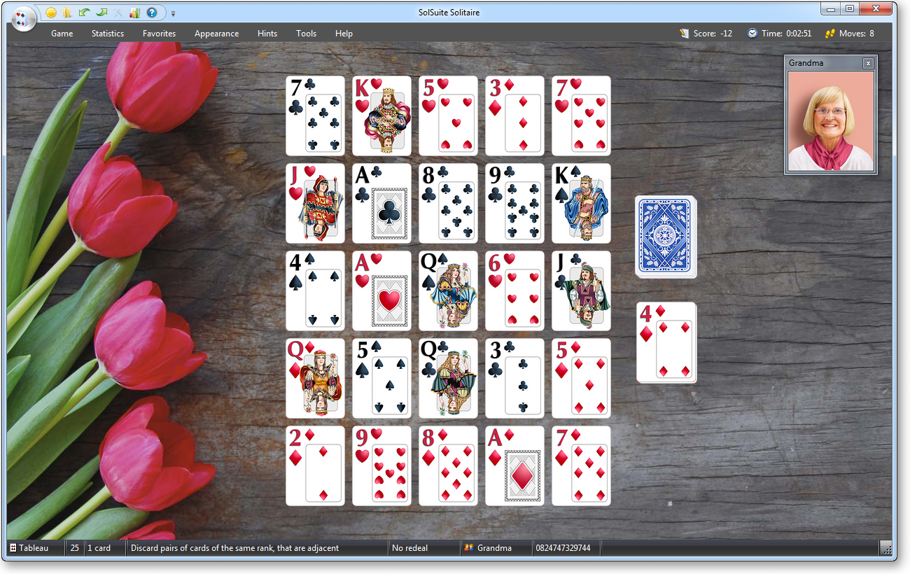 SolSuite Solitaire's Monte Carlo Screenshot