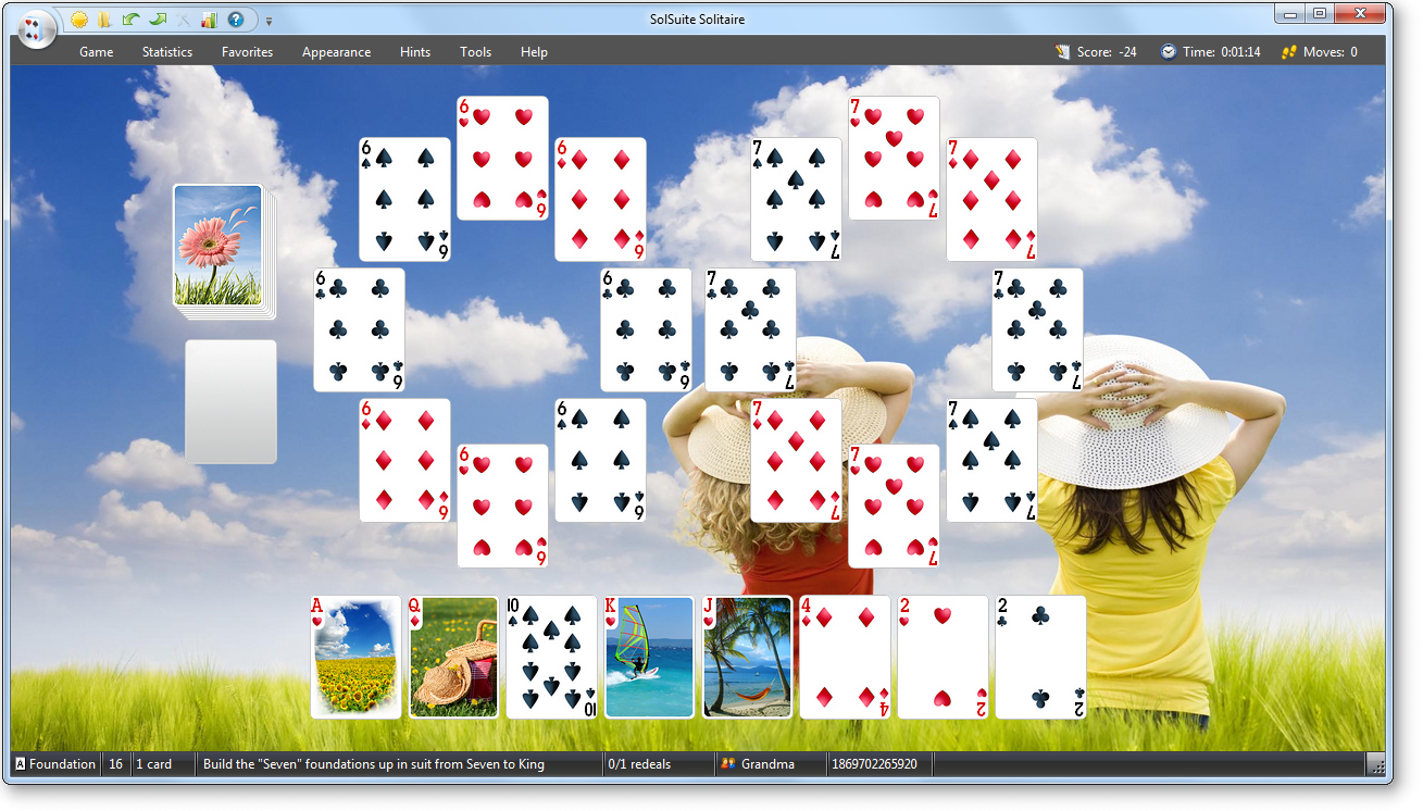 SolSuite Solitaire's - Two Rings Screenshot